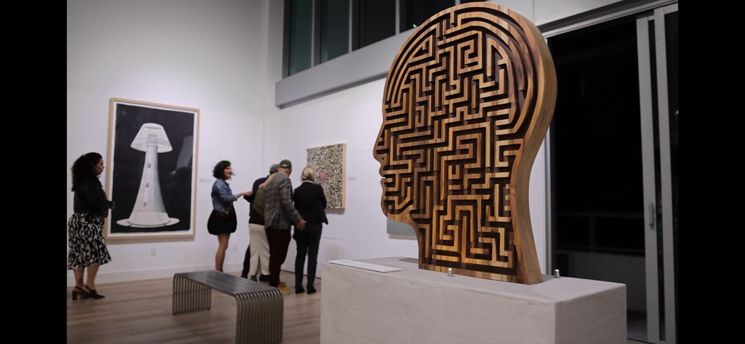 The Art of Choosing exhibition installation